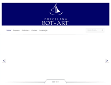 Tablet Screenshot of botart.com.br