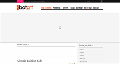 Desktop Screenshot of botart.al