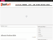 Tablet Screenshot of botart.al